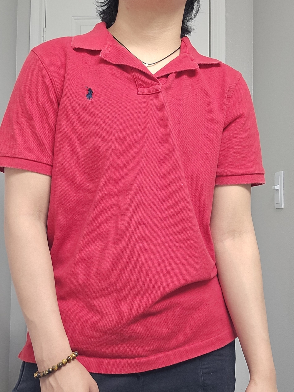 Polo Ralph Lauren Men’s Medium Red Classic Fit Polo Shirt